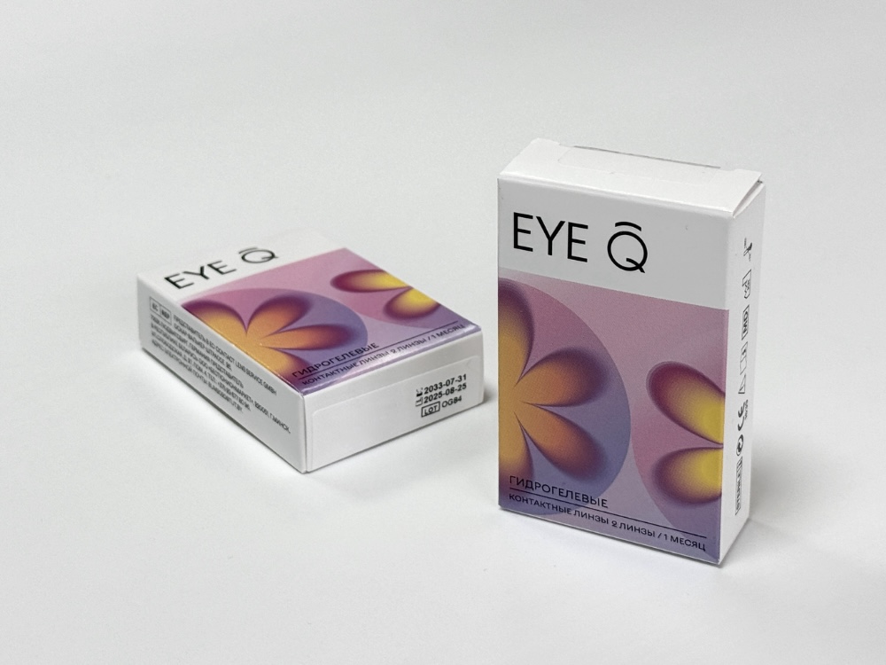 Цветные контактные линзы EYE Q COLOR 3 тон (1уп=2шт)