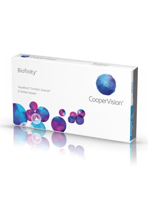 Контактные линзы Biofinity (Cooper Vision) 1шт