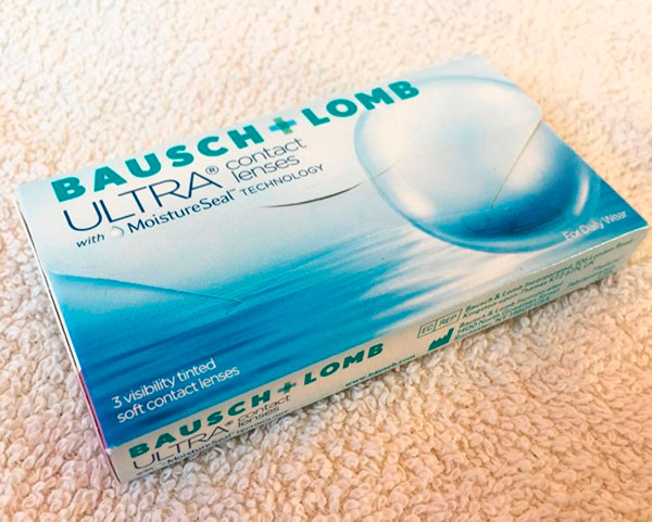 Новые контактные линзы ULTRA от производителя Bausch & Lomb 