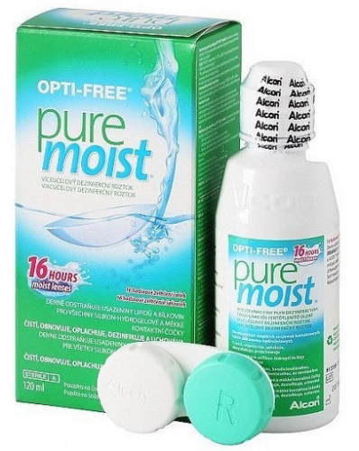 Универсальный раствор OPTI-FREE PURE MOIST (120 мл)