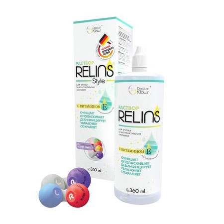 Раствор для линз Relins Style (360мл)