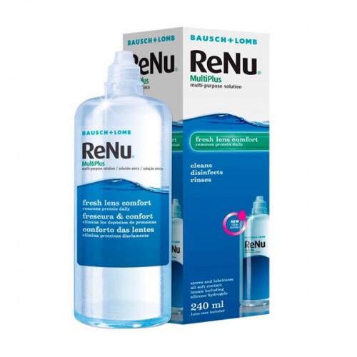 Раствор для линз RENU MULTIPLUS (240 мл)