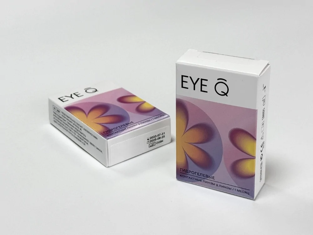 Цветные контактные линзы EYE Q COLOR 3 тон (1уп=2шт)