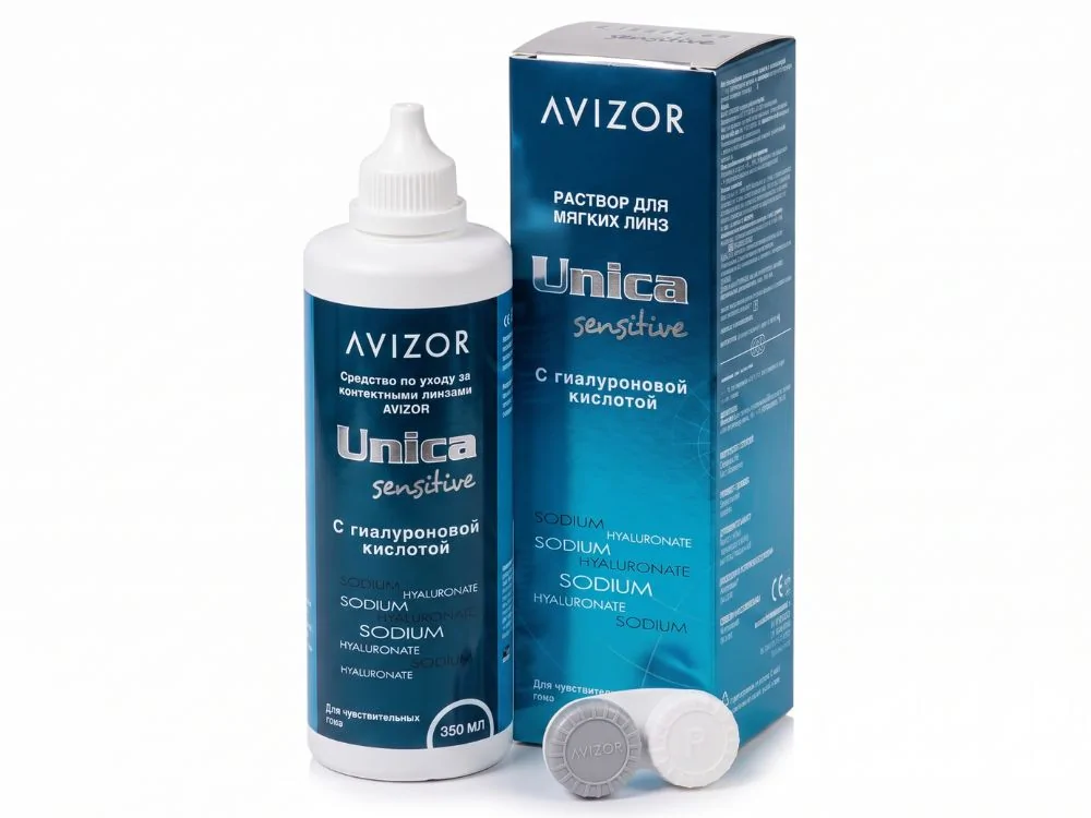 Раствор для линз Unica Sensitive 350 мл