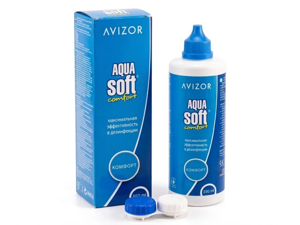Раствор для линз AquaSoft Comfort 350 мл