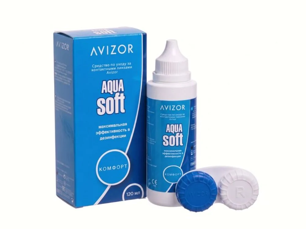 Раствор для линз AquaSoft Comfort 120 мл