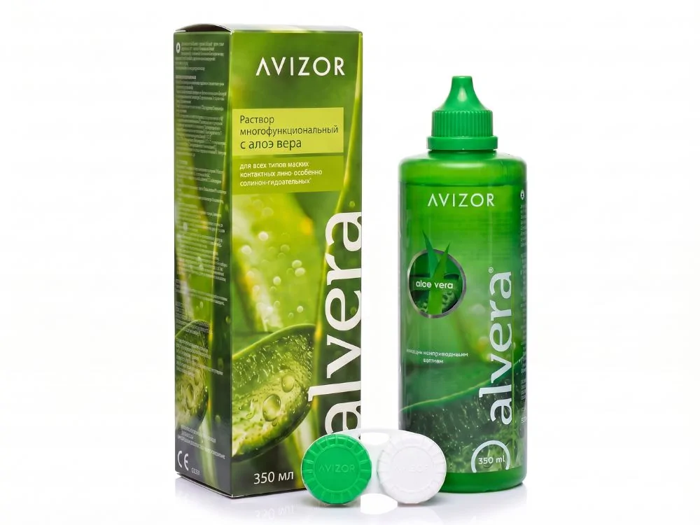 Раствор для линз Avizor Alvera 350 мл