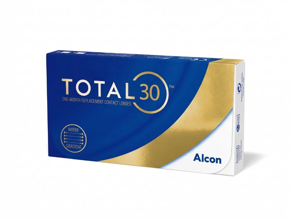 Акционные контактные линзы TOTAL30 (Alcon) 1шт