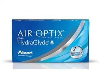 Акционные контактные линзы Air Optix HydraGlyde (Alcon) 1шт