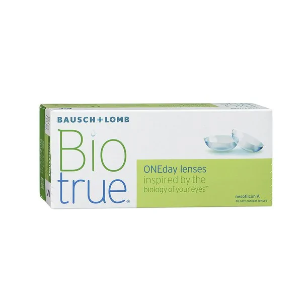 Акционные контактные линзы Biotrue 1 Day (Bausch & Lomb) 1шт