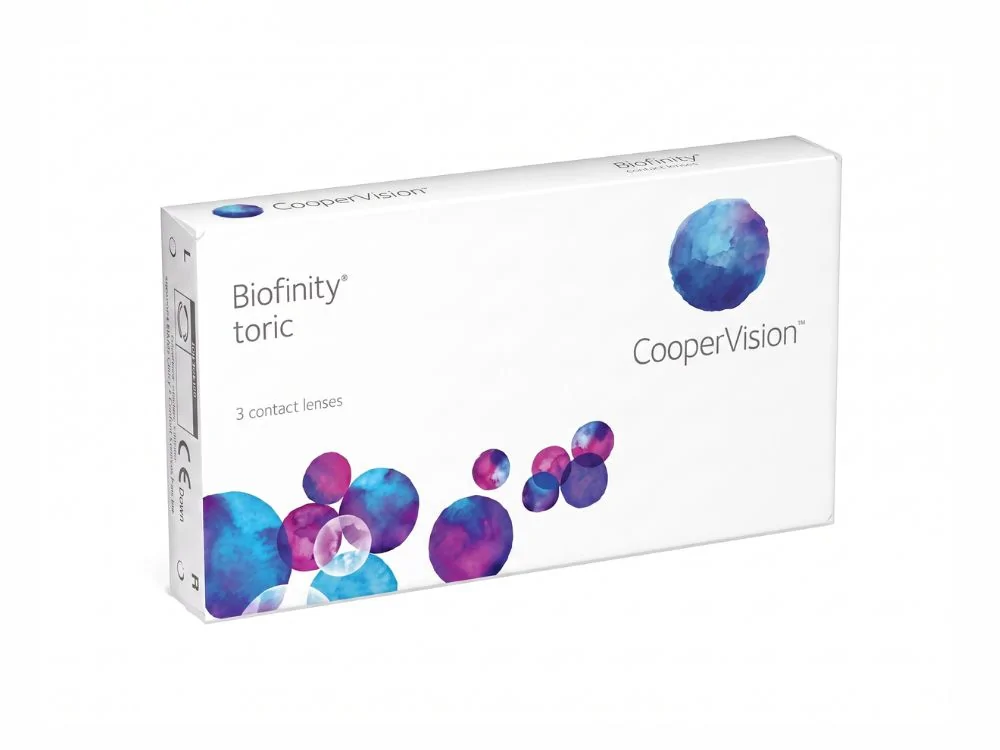 Астигматические линзы Biofinity Toric (Cooper Vision) 1шт
