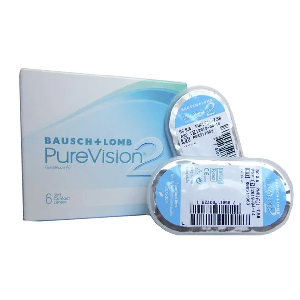 Контактные линзы Pure Vision 2 (Bausch & Lomb) 1шт