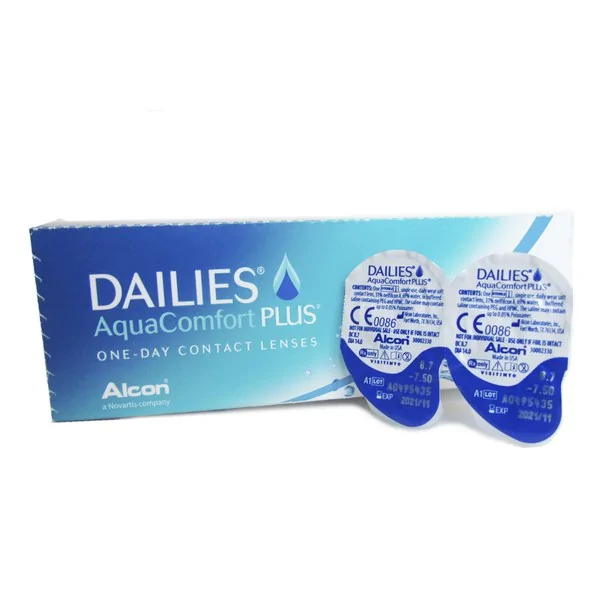 Контактные линзы Dailies Aqua Comfort PLUS (Alcon) 1шт